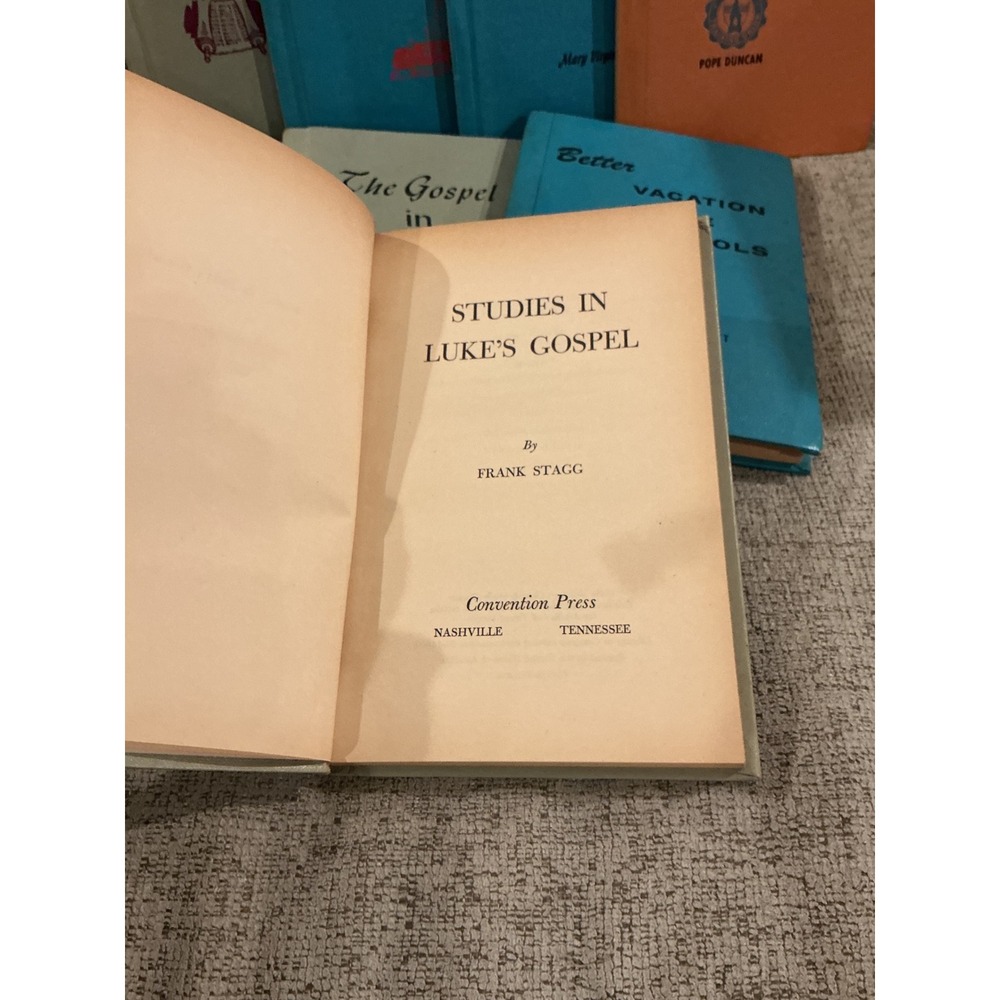 Vintage Convention Press Church Study Course Book Lot of 11 Baptist Ministry 60s - Picture 2 of 5